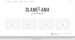 Desktop Screenshot of olamelama.com